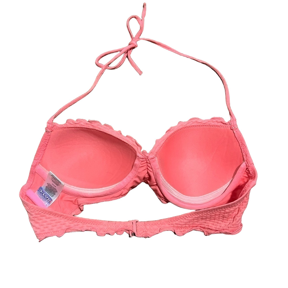 34B Coco Rave pink halter underwire Nixie Bandeau bikini top swimwear - Picture 4 of 8